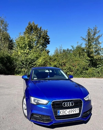 Audi A5 cena 65000 przebieg: 163500, rok produkcji 2016 z Kraków małe 106